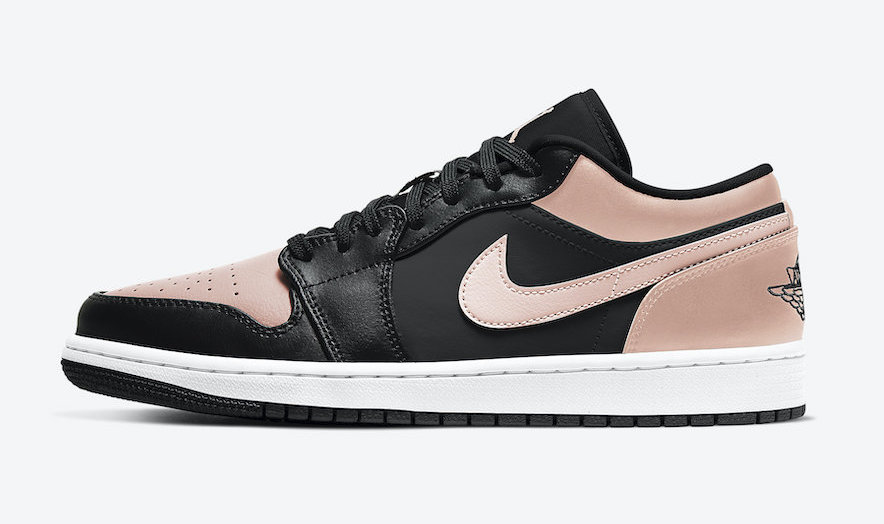 Air Jordan 1 Low Black Crimson Tint