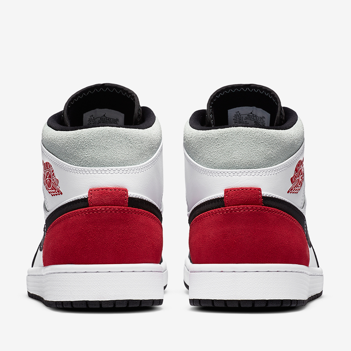 Air jordan 1 Mid SE Union Black heel