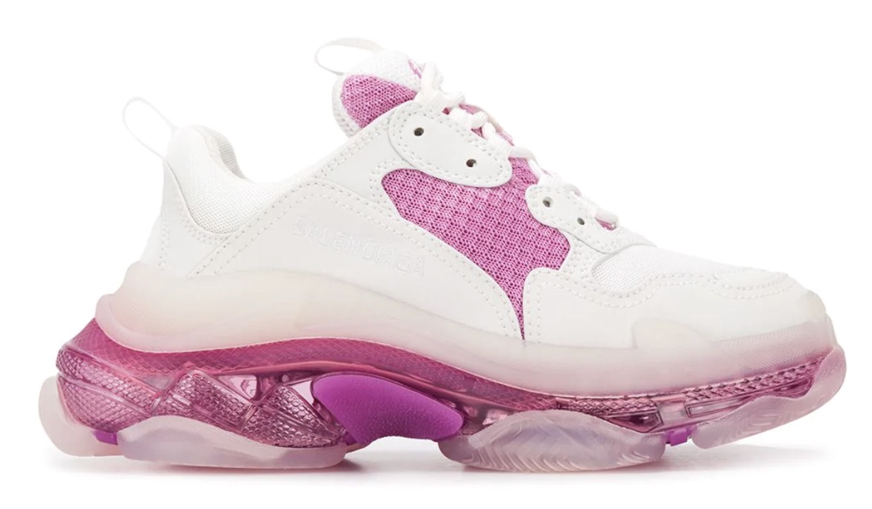 Balenciaga Triple S White Pink