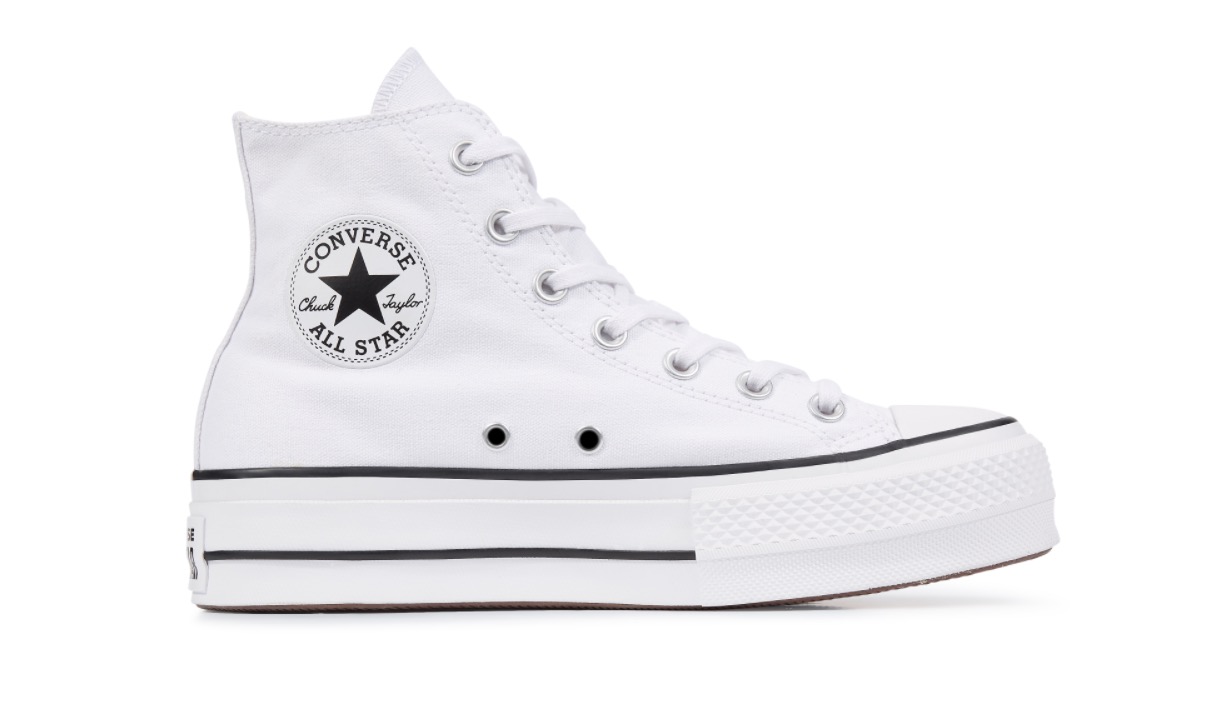 Chuck Taylor All Star Platform High Top White