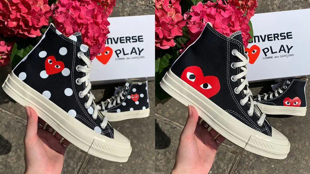 Comme de garcon converse offspring best sale