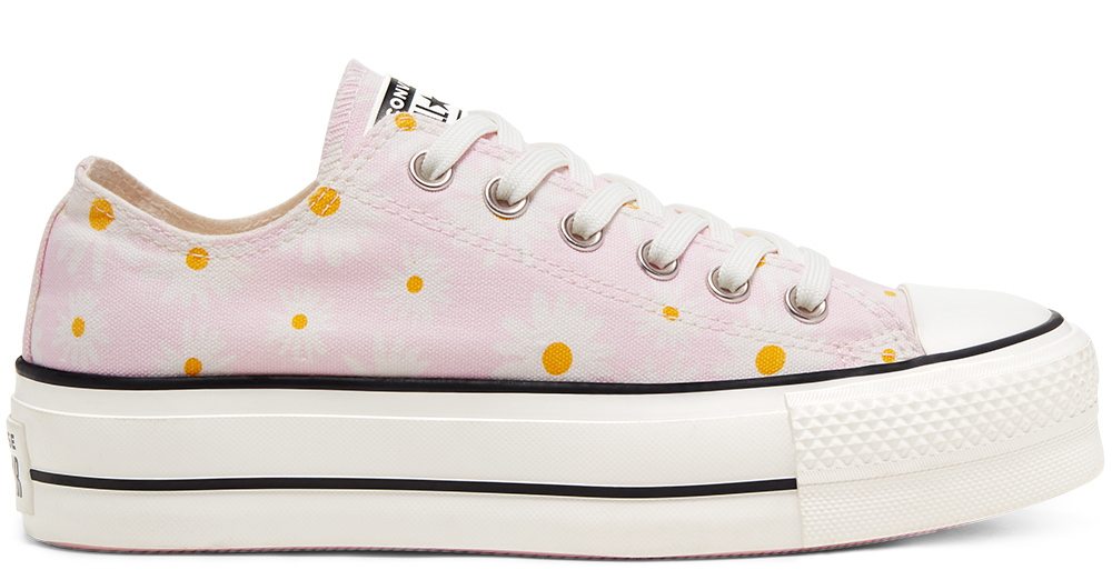 Converse Camp Daisies Platform Chuck Taylor Low