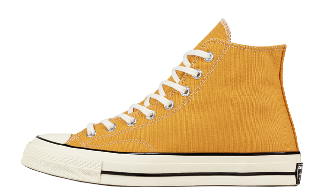 Sunflower converse on sale high tops