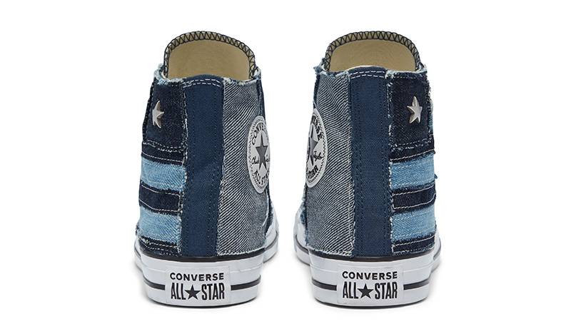 denim patchwork chuck 70 high top