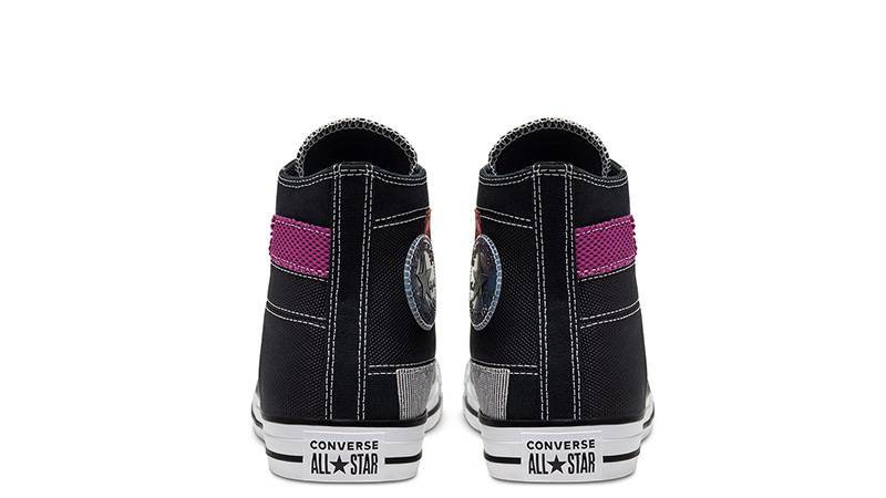 Converse Chuck Taylor All Star Hi Black Cactus 168745C back