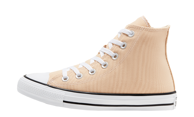 Seasonal Color Converse Beige High Tops Converse Chuck Taylor All