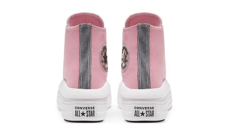 Converse Chuck Taylor All Star Move High Top Pink Back
