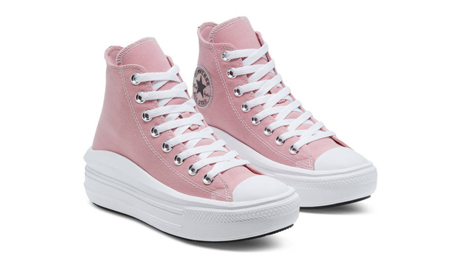 converse move high top rose