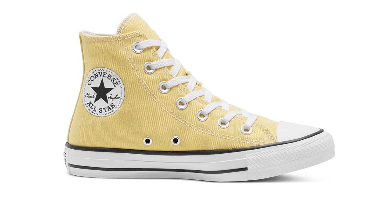 Converse Chuck Taylor High Top Butter Yellow