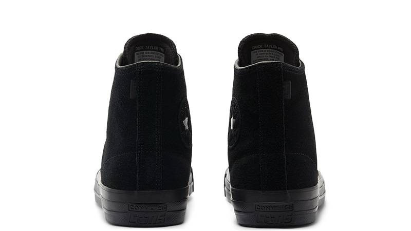 Converse Cons CTAS Pro Ox High Top Triple Black 161578C back