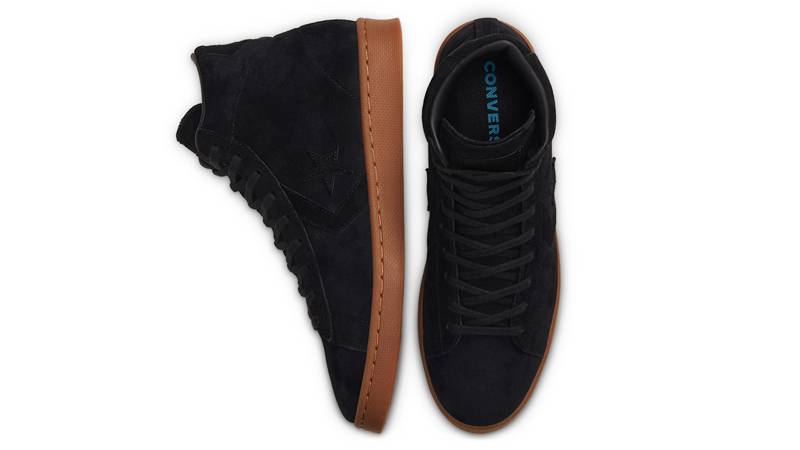 Converse Pro Leather High Top Black Middle