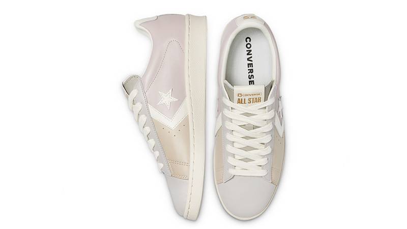 Converse Pro Low Top Neutral Tones Farro Egret 169704C middle
