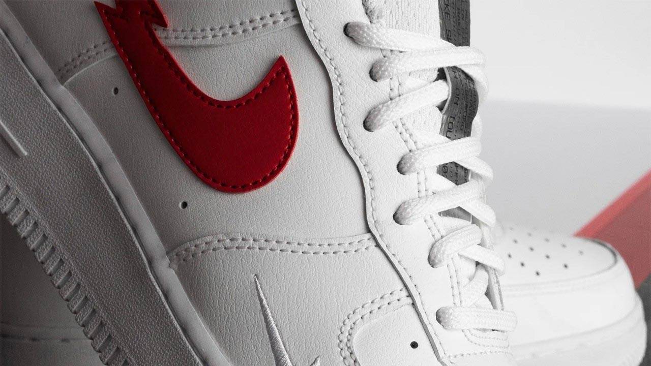 lightning bolt swoosh af1