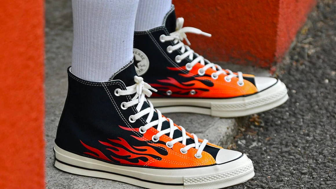 politik ude af drift kondensator Turn Up the Heat With the Converse Chuck 70 High "Flames" | The Sole  Supplier