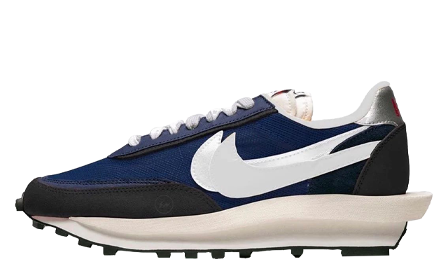 navy blue sacai waffle