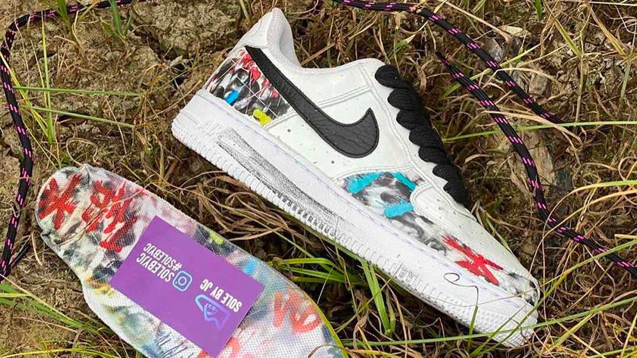 PEACEMINUSONE x Nike Air Force 1 "Para-Noise"