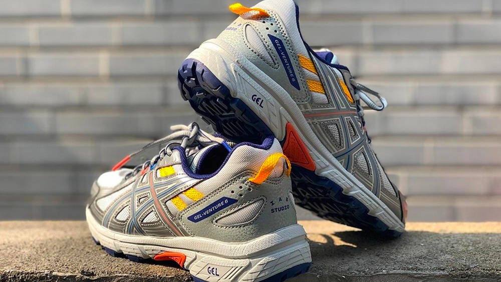 Image via IAB STUDIO IAB STUDIO x ASICS GEL-Venture 6