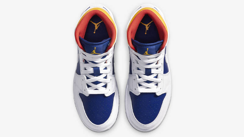 Jordan Mid GS Royal Blue Laser Orange Where To Buy 554725-131