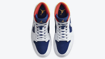 Jordan 1 Mid Royal Blue Laser Orange Where To Buy 131 The Sole Supplier