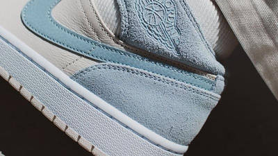 air jordan 1 mid mix materials blue tan