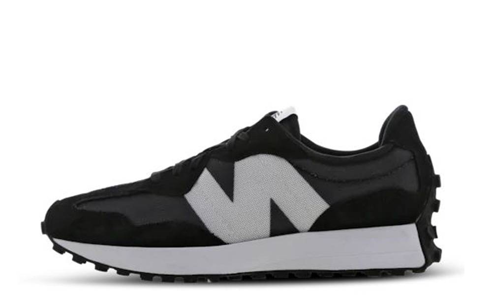 New Balance 327 Black White