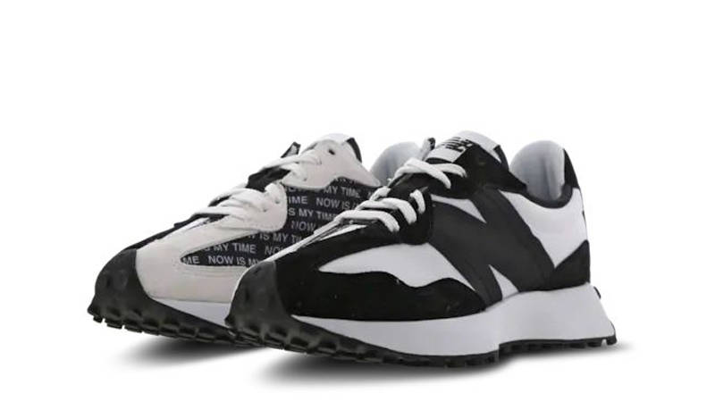 New Balance 327 White Black