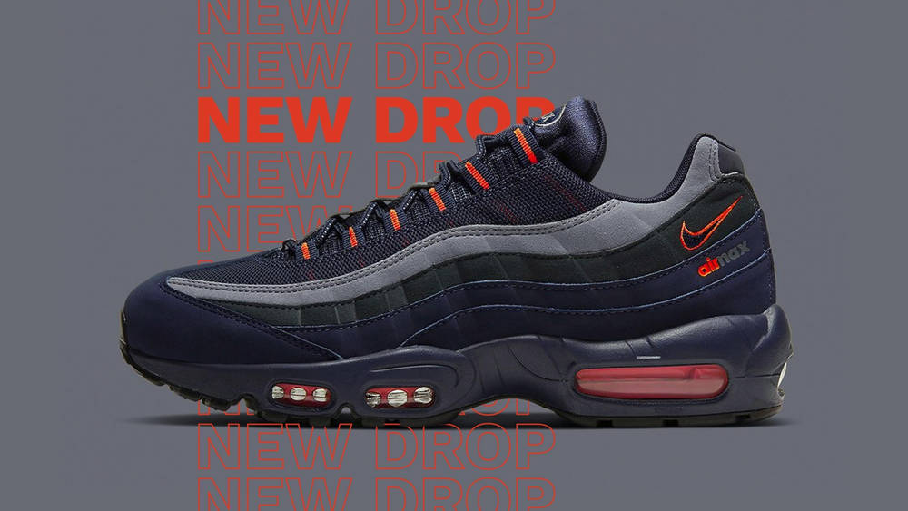 Image via Nike Nike Air Max 95 "Dark Navy"