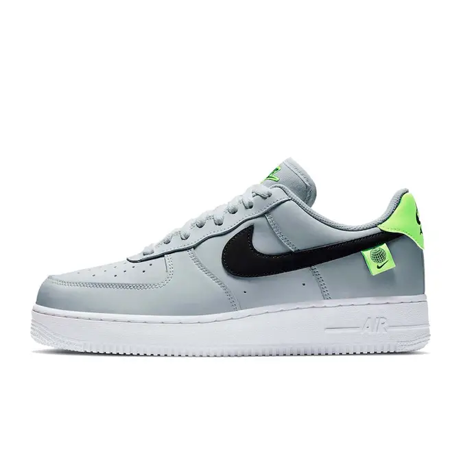 Nike Air Force 1 07 Worldwide Pure Platinum Green Strike | Where To Buy ...
