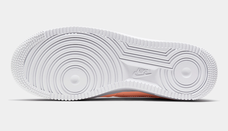 Nike Air Force 1 Atomic Pink White outsole