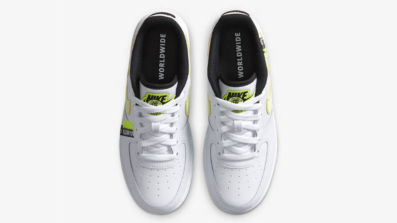 Nike Air Force 1 LV8 GS White Volt