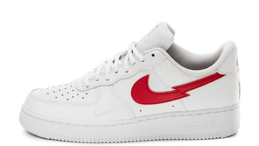 white with red air forces