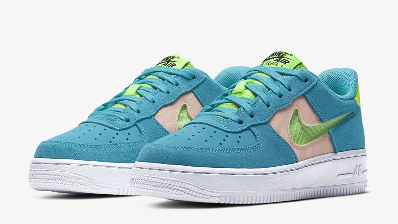 Nike Air Force 1 LV8 GS Oracle Aqua