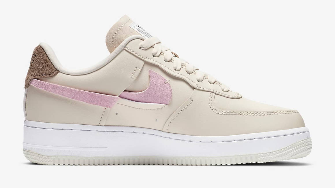 nike wmns air force 1 lxx deconstructed light orewood brown