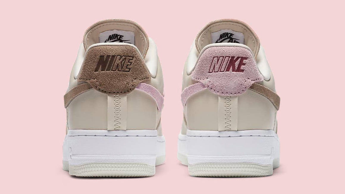 nike wmns air force 1 lxx deconstructed light orewood brown