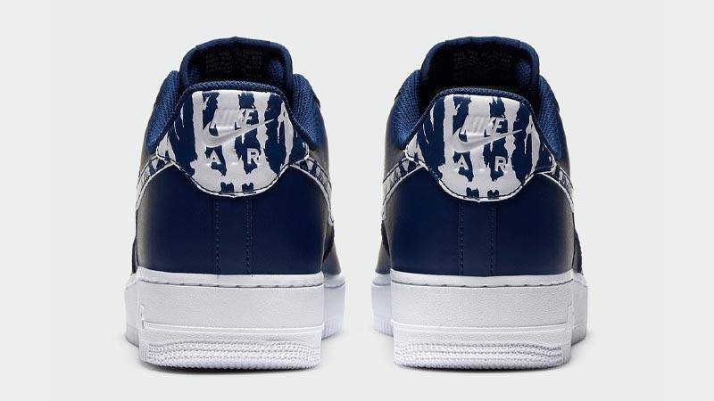 Nike Air Force 1 Low Animal Swoosh Navy Back