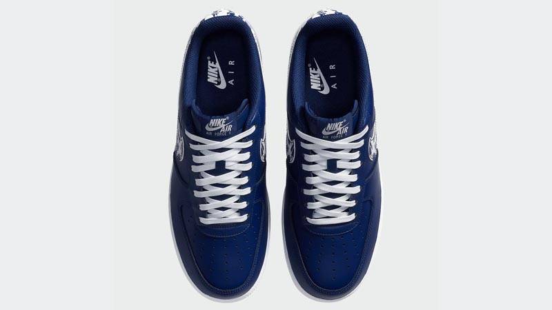 Nike Air Force 1 Low Animal Swoosh Navy Middle