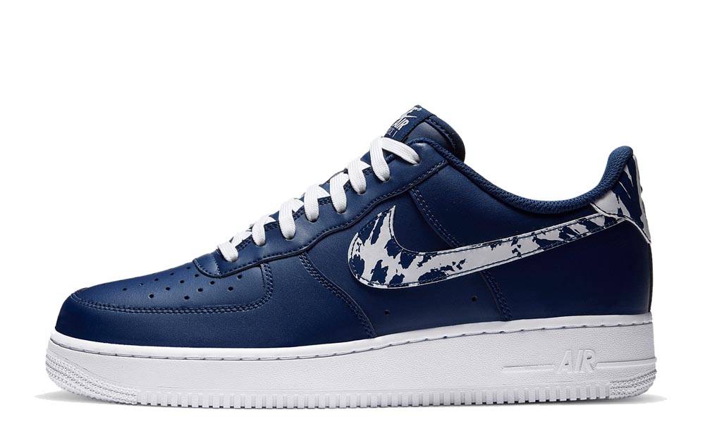 air force 1 navy swoosh