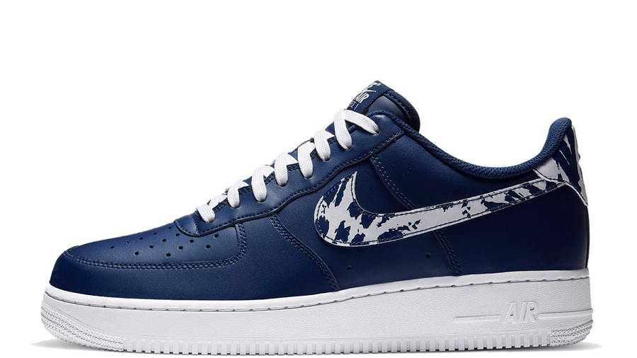 air force 1 navy swoosh