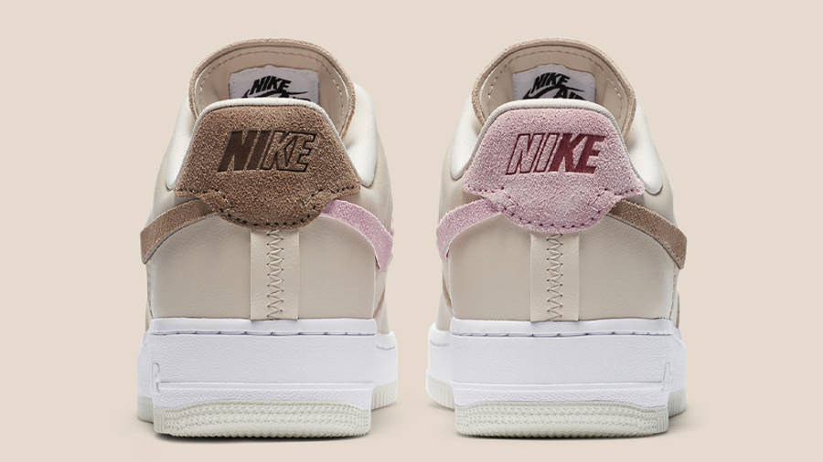 air force 1 pink brown