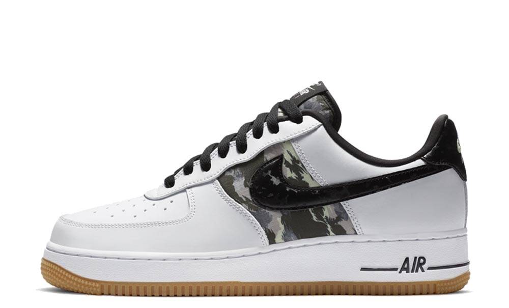 Nike Air Force Low White Camo Gum Where To Buy CZ7891-100