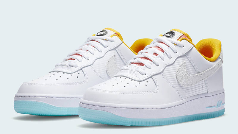 Nike Air Force 1 Low White Yellow