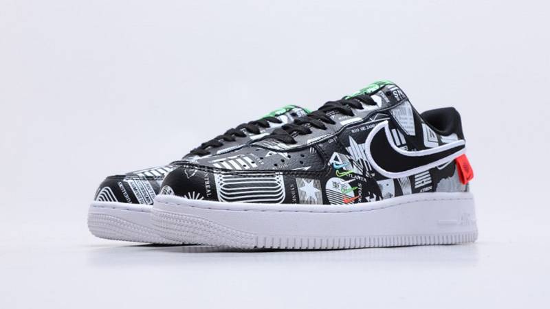 Nike Air Force 1 Low Worldwide Black Green CK7213-001