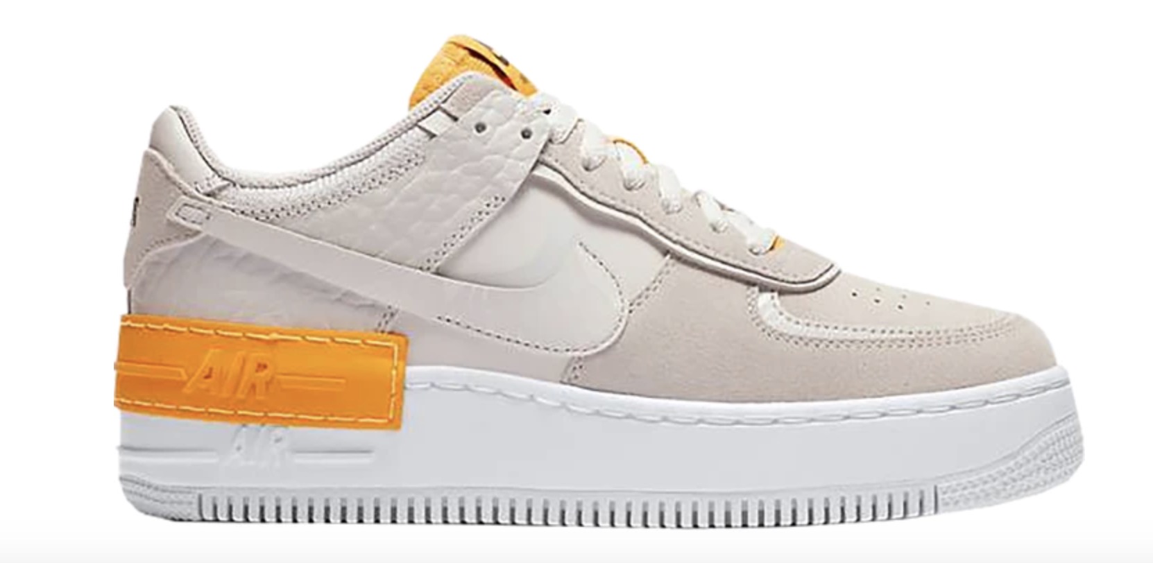 Nike Air Force 1 Shadow Grey Laser Orange