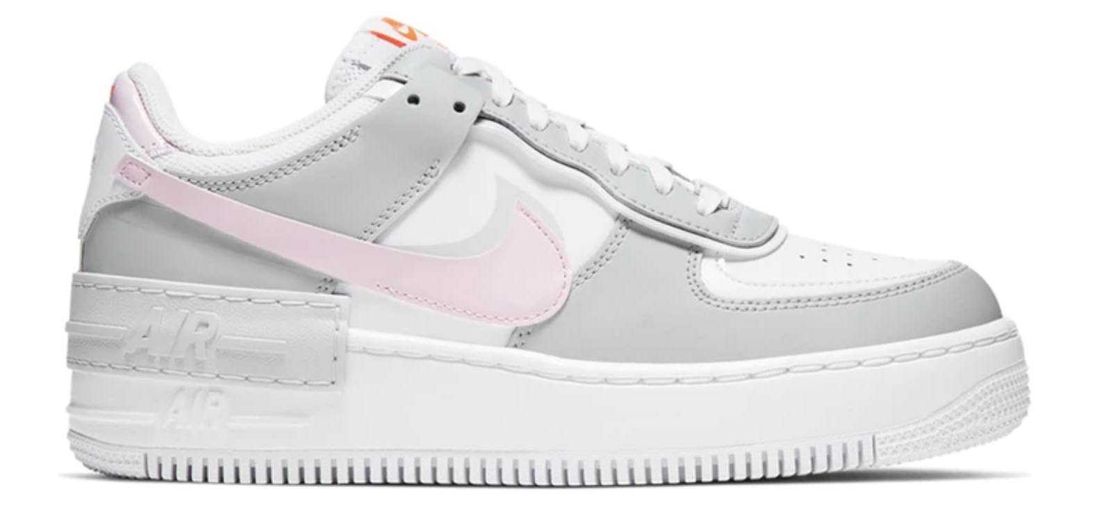 Nike Air Force 1 Shadow Grey Pink Foam