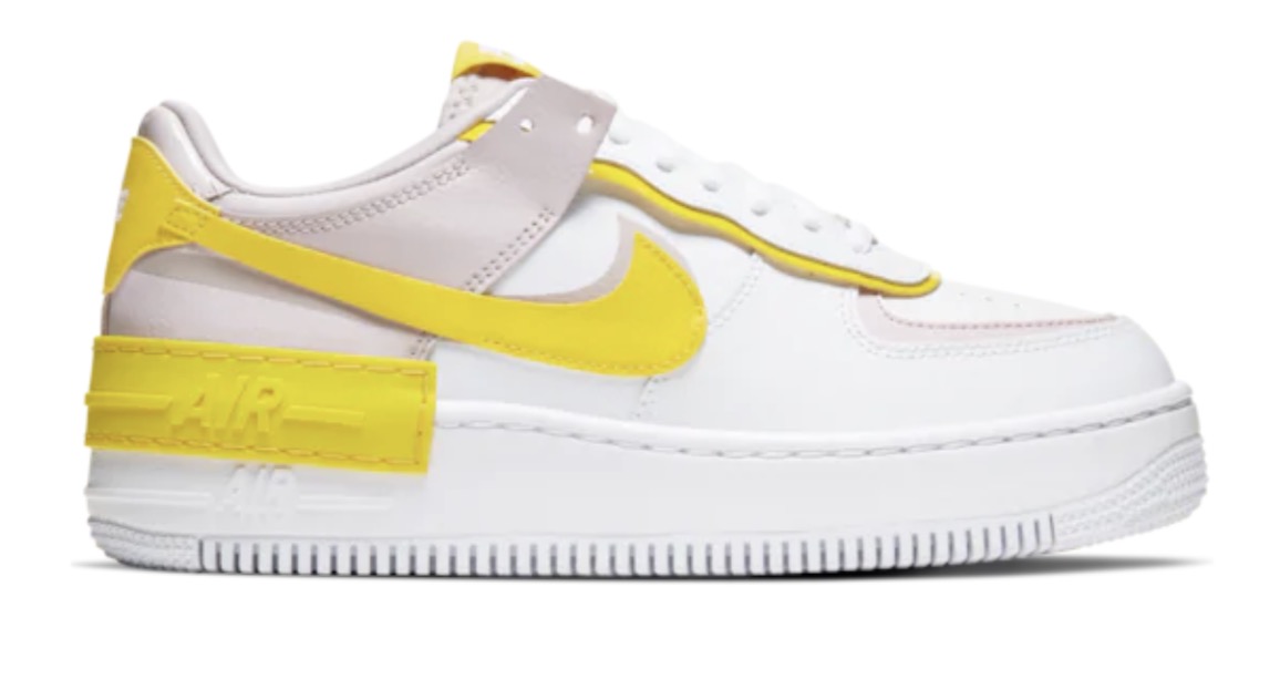 Nike Air Force 1 Shadow Yellow White