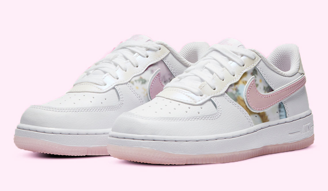 Nike Air Force 1 White Light Arctic Pink