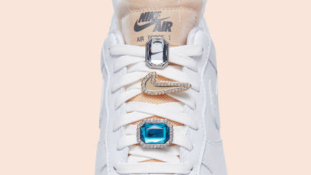 The Nike Air Force 1 Looks Luxurious With Jewel Lace Locks