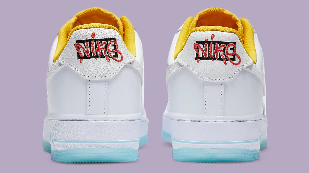 Cracked Swooshes & Modern Branding Updates The Nike Air Force 1 | The ...