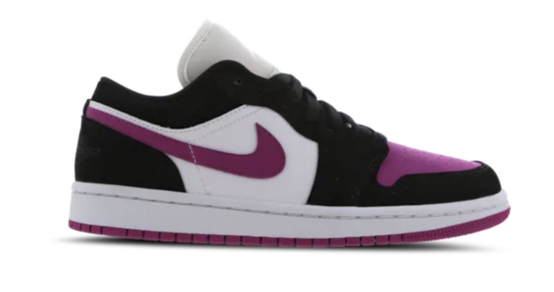 Nike Air Jordan 1 Low Black Cactus Flower