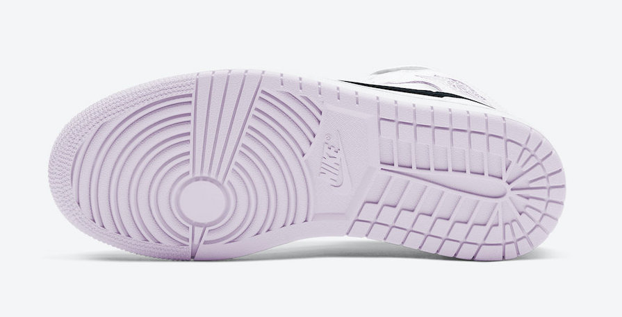 Nike Air Jordan 1 White Purple